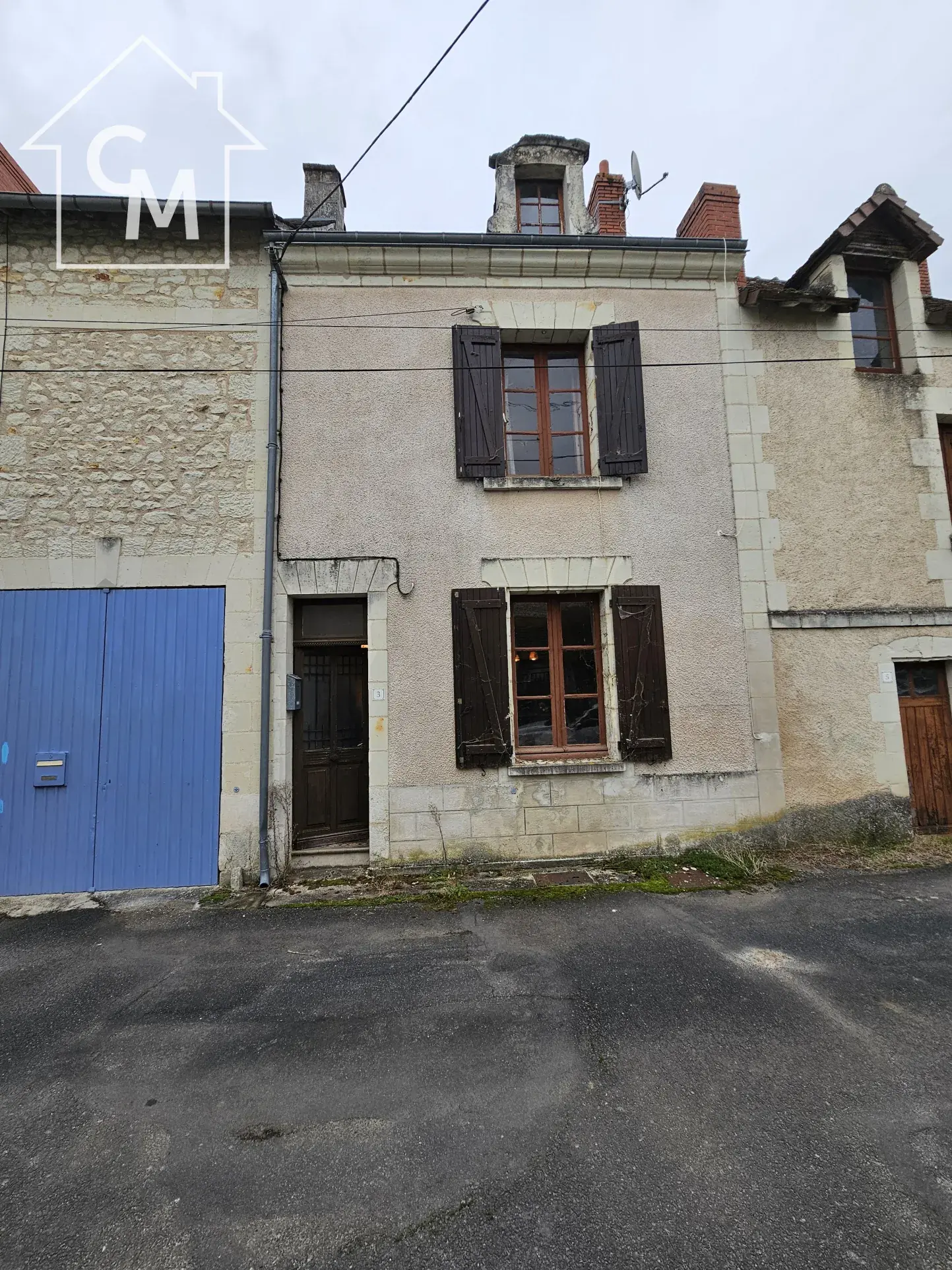 Maison de ville à vendre à Lesigny, 67 m² avec jardin et cabanon 