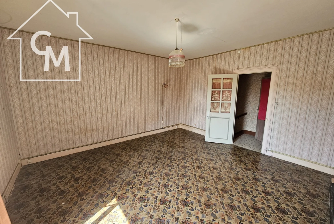 Maison de ville à vendre à Lesigny, 67 m² avec jardin et cabanon 