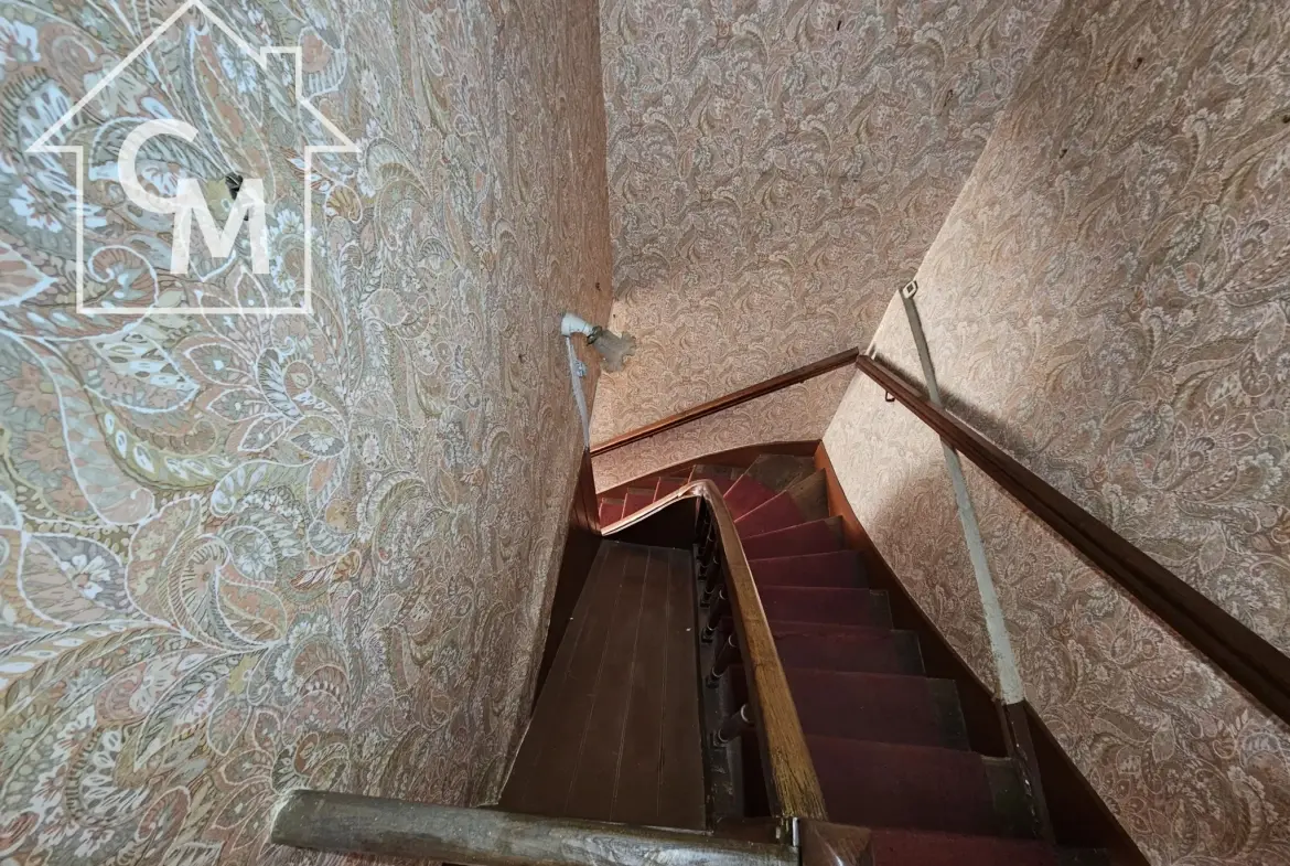Maison de ville à vendre à Lesigny, 67 m² avec jardin et cabanon 