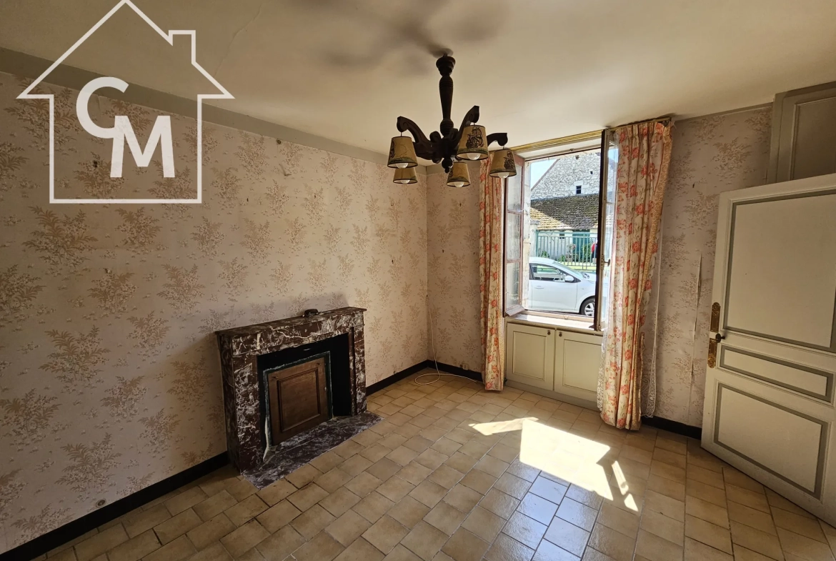Maison de ville à vendre à Lesigny, 67 m² avec jardin et cabanon 