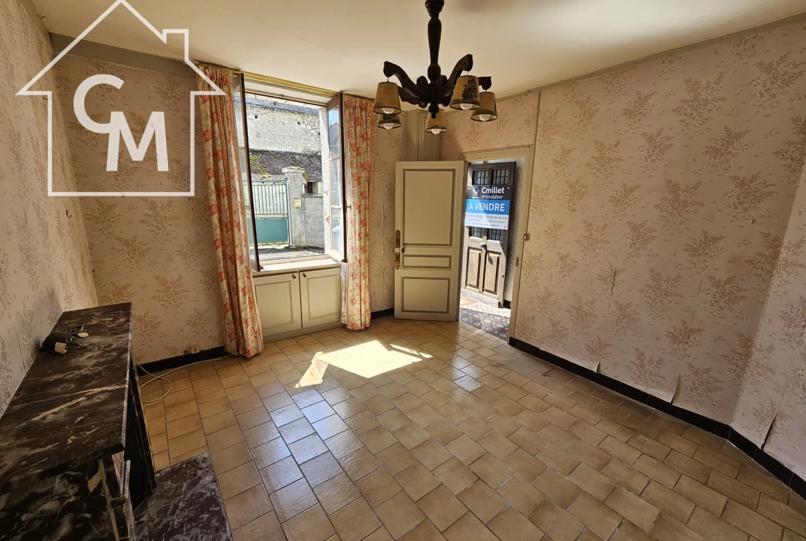 Maison de ville à vendre à Lesigny, 67 m² avec jardin et cabanon 