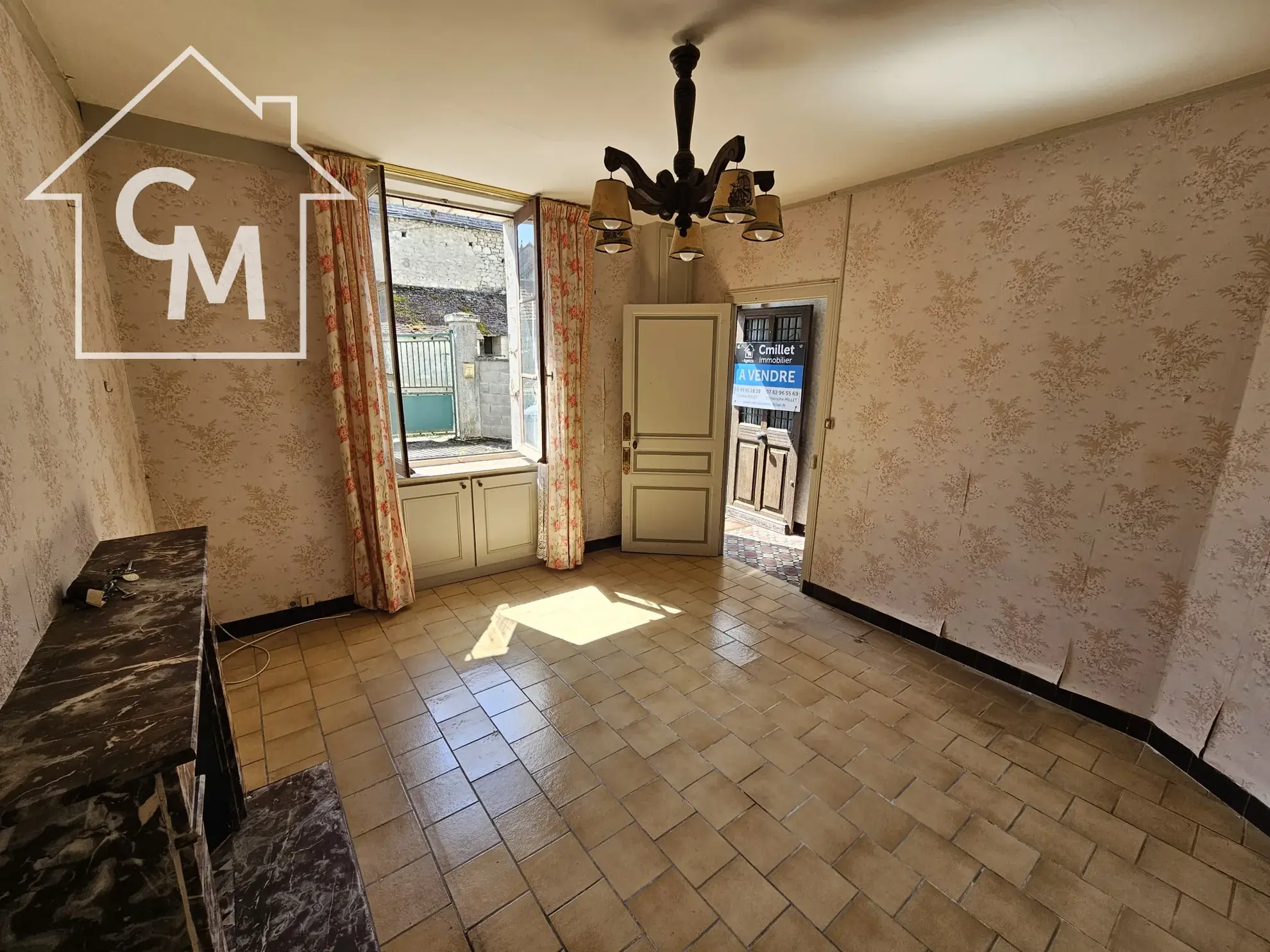 Maison de ville à vendre à Lesigny, 67 m² avec jardin et cabanon 