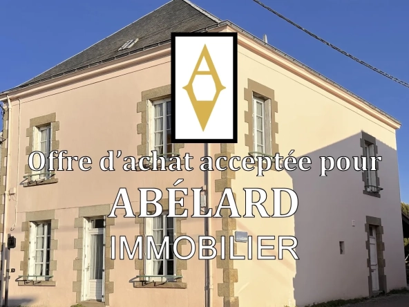 Maison en pierre à vendre au Le Pallet, 5 chambres, jardin, proche gare et commerces