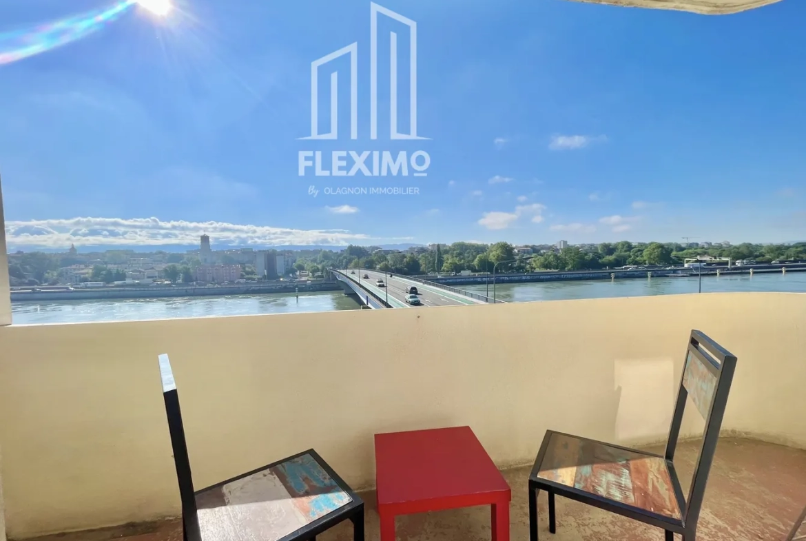 Appartement 86 m² avec Balcon et Vue Imprenable à Guilherand-Granges 