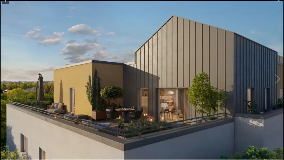 Appartement T4 neuf à Quetigny avec balcon, parking et livraison en 2025 