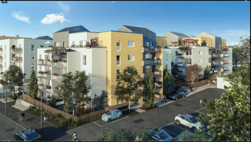 Appartement T4 neuf à Quetigny avec balcon, parking et livraison en 2025 