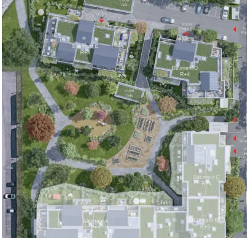 Appartement T4 neuf à Quetigny avec balcon, parking et livraison en 2025 