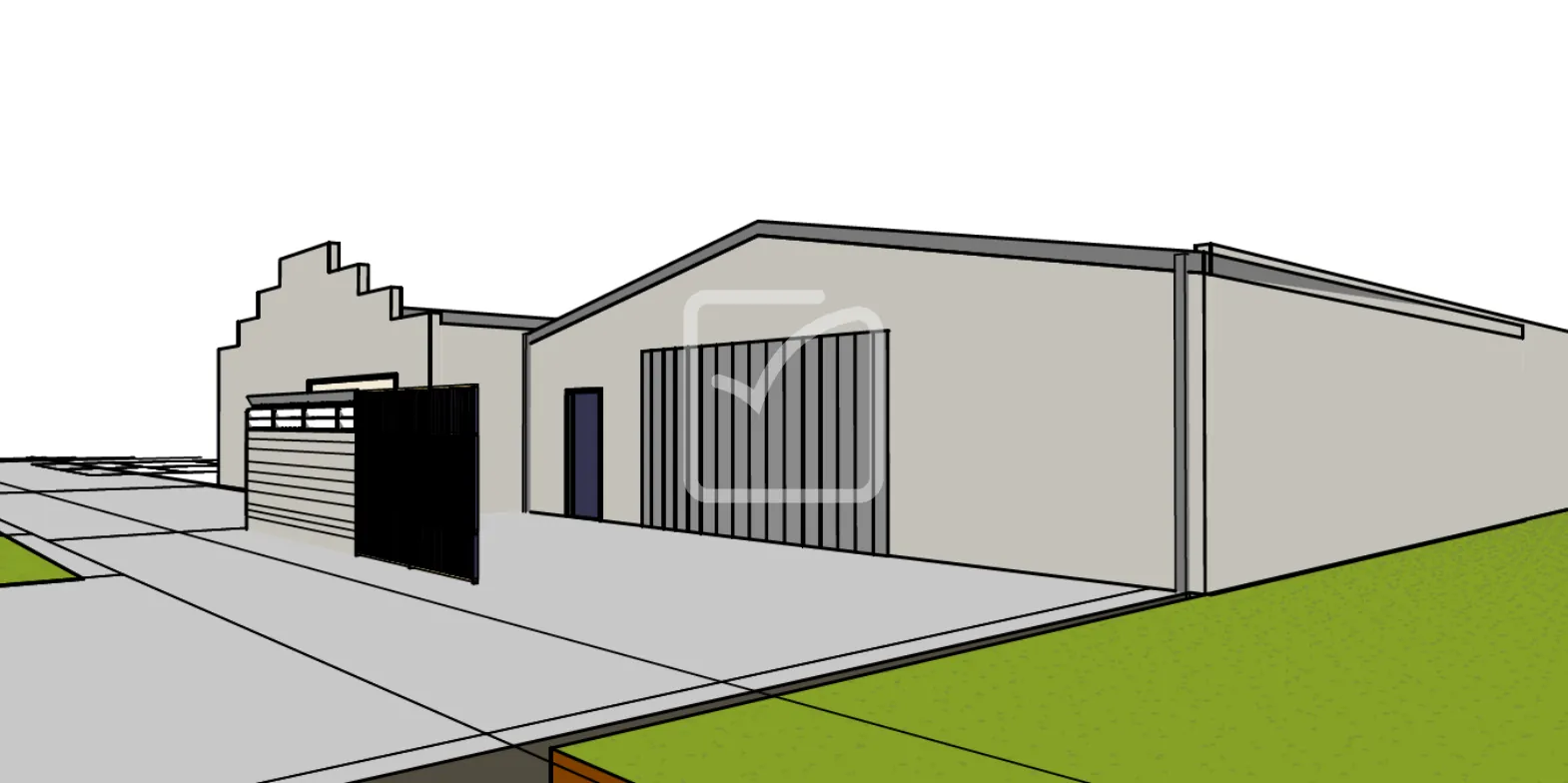 Terrain de 305 m² à Wasquehal avec permis d'entrepôt, idéal artisans 