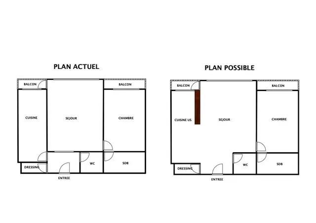 Appartement 2 pièces avec balcon, cave et parking au cœur de Rueil-Malmaison 