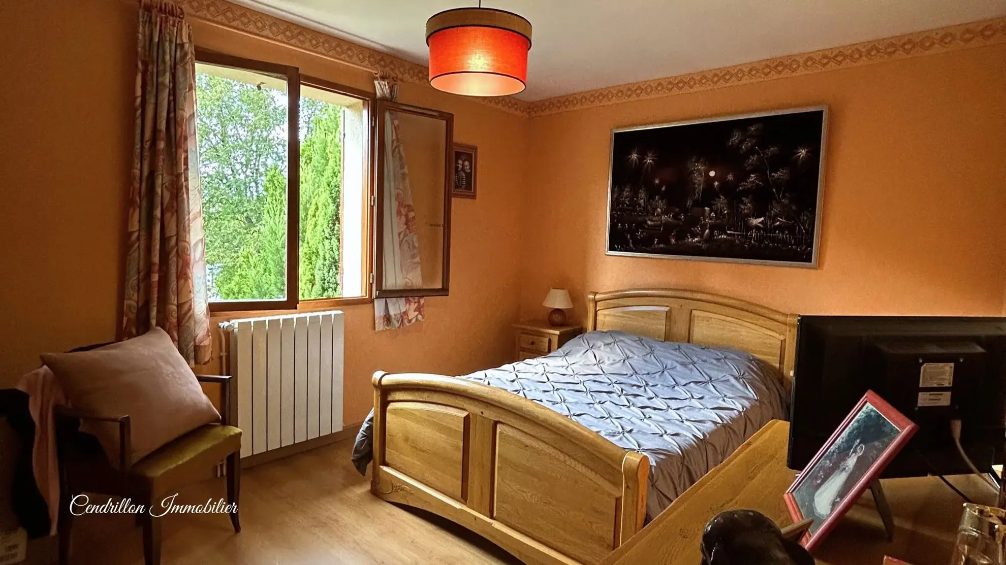 Maison de plain-pied avec sous-sol, piscine et 4 chambres à Bourganeuf 