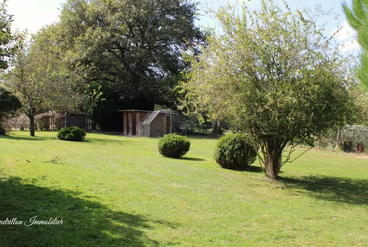 Maison de plain-pied avec sous-sol, piscine et 4 chambres à Bourganeuf 