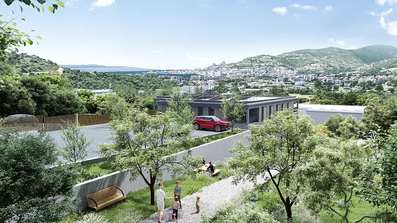 Appartement T2 à Ajaccio Suartello avec terrasse et stationnement privé 