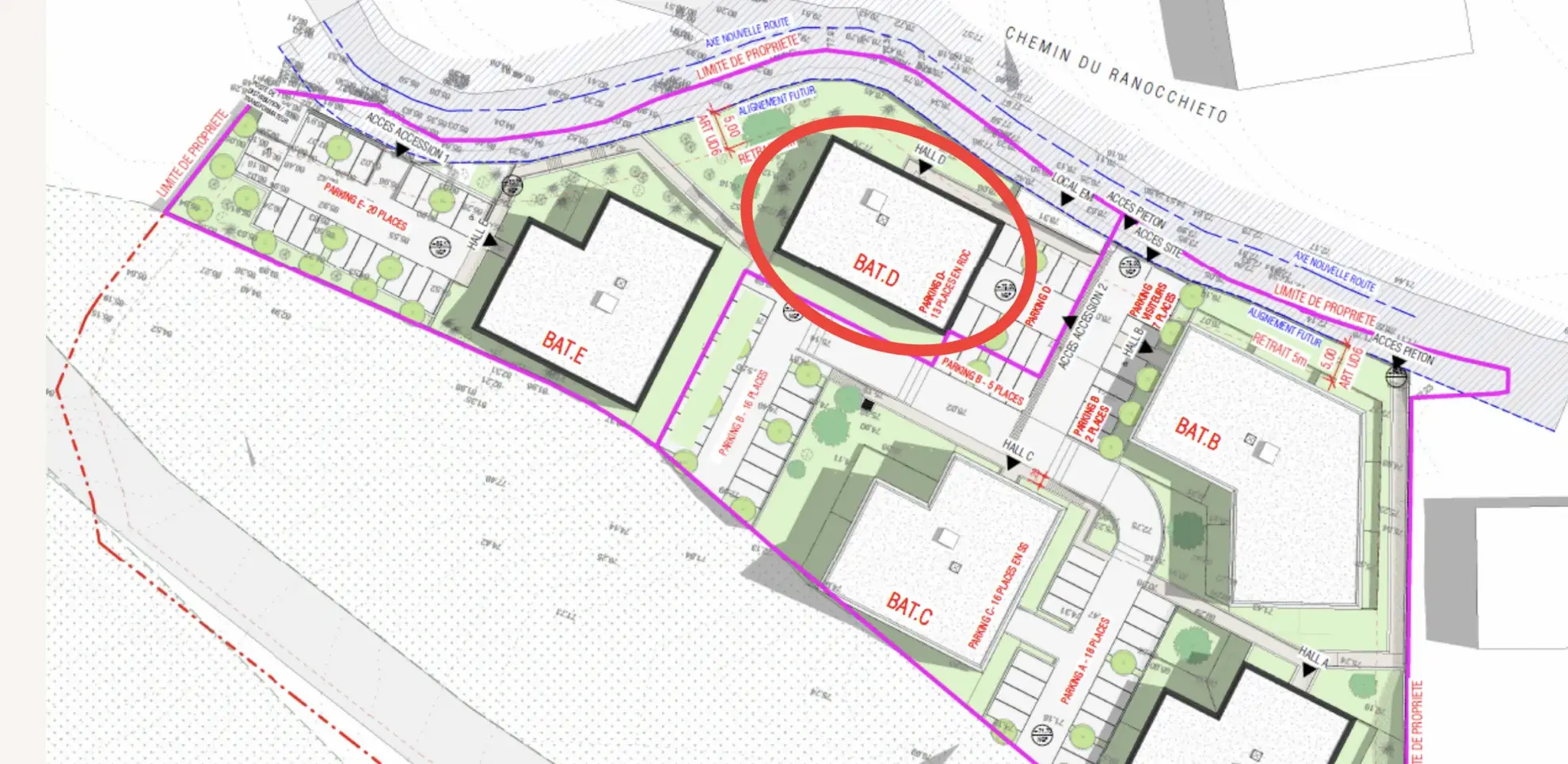 Appartement T2 à Ajaccio Suartello avec terrasse et stationnement privé 
