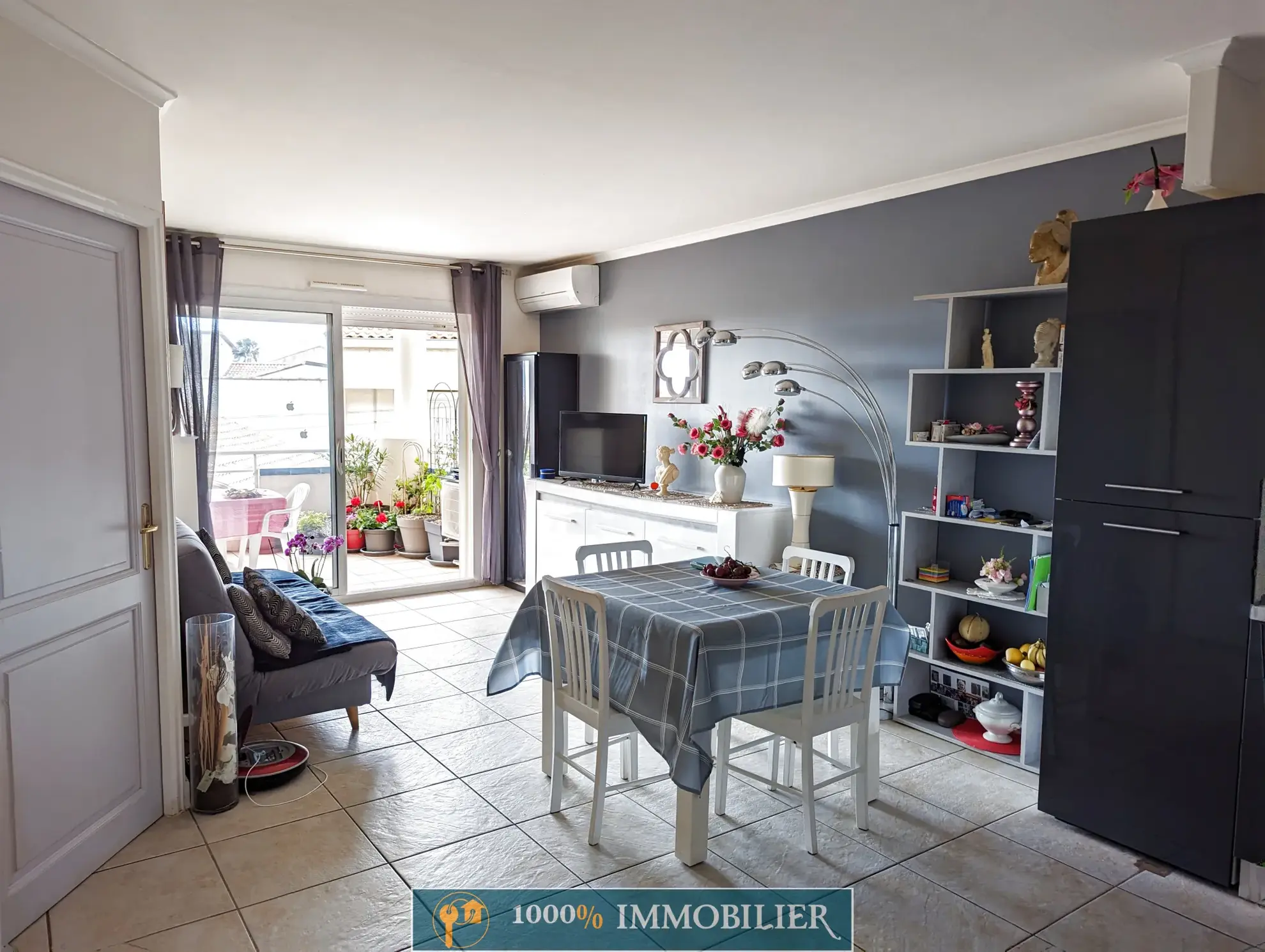Appartement T2 de 41 m² avec terrasse et parking à Valras-Plage 