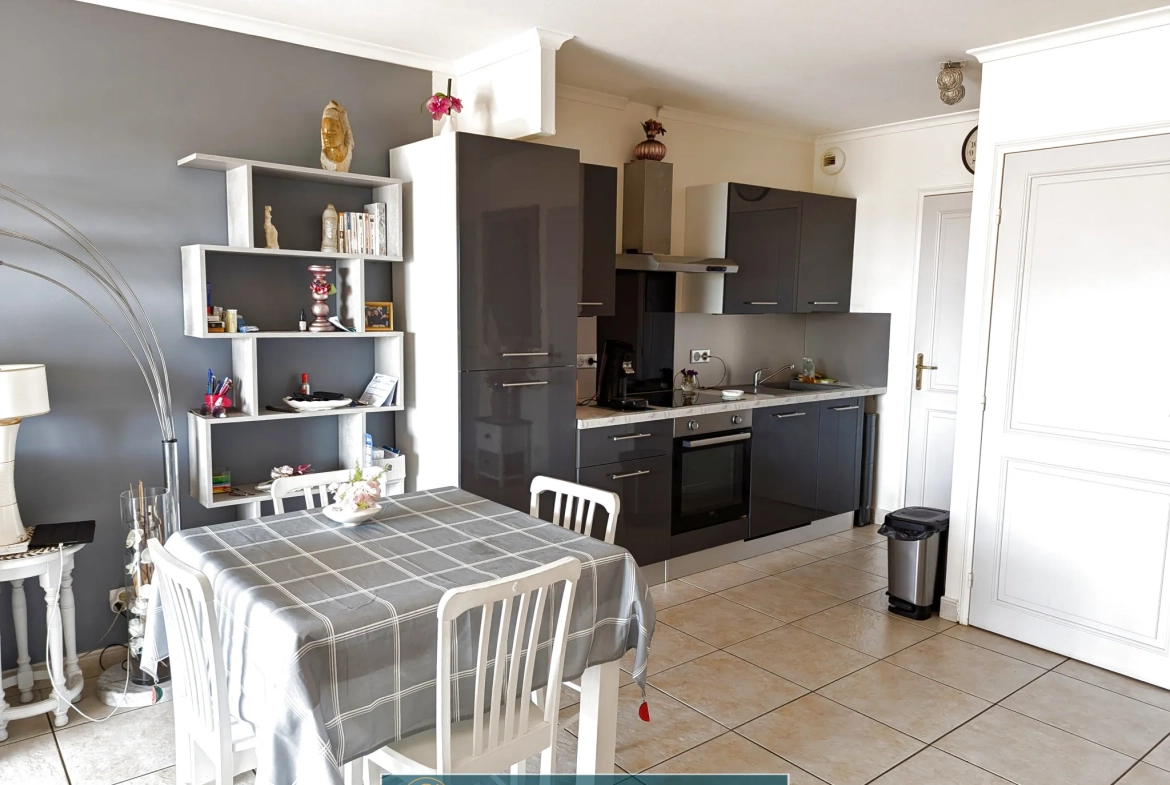 Appartement T2 de 41 m² avec terrasse et parking à Valras-Plage 