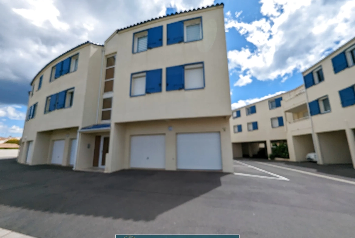 Appartement T2 de 41 m² avec terrasse et parking à Valras-Plage 