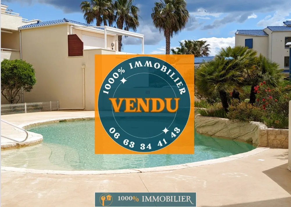 Appartement T2 de 41 m² avec terrasse et parking à Valras-Plage 