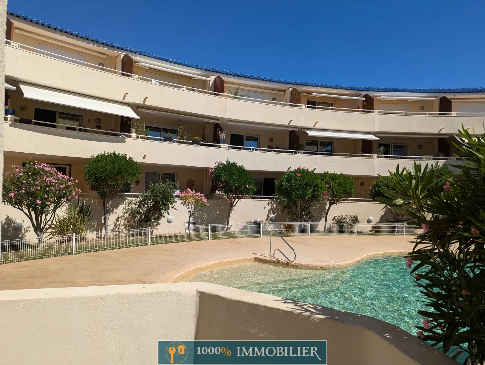 Appartement T2 de 41 m² avec terrasse et parking à Valras-Plage 