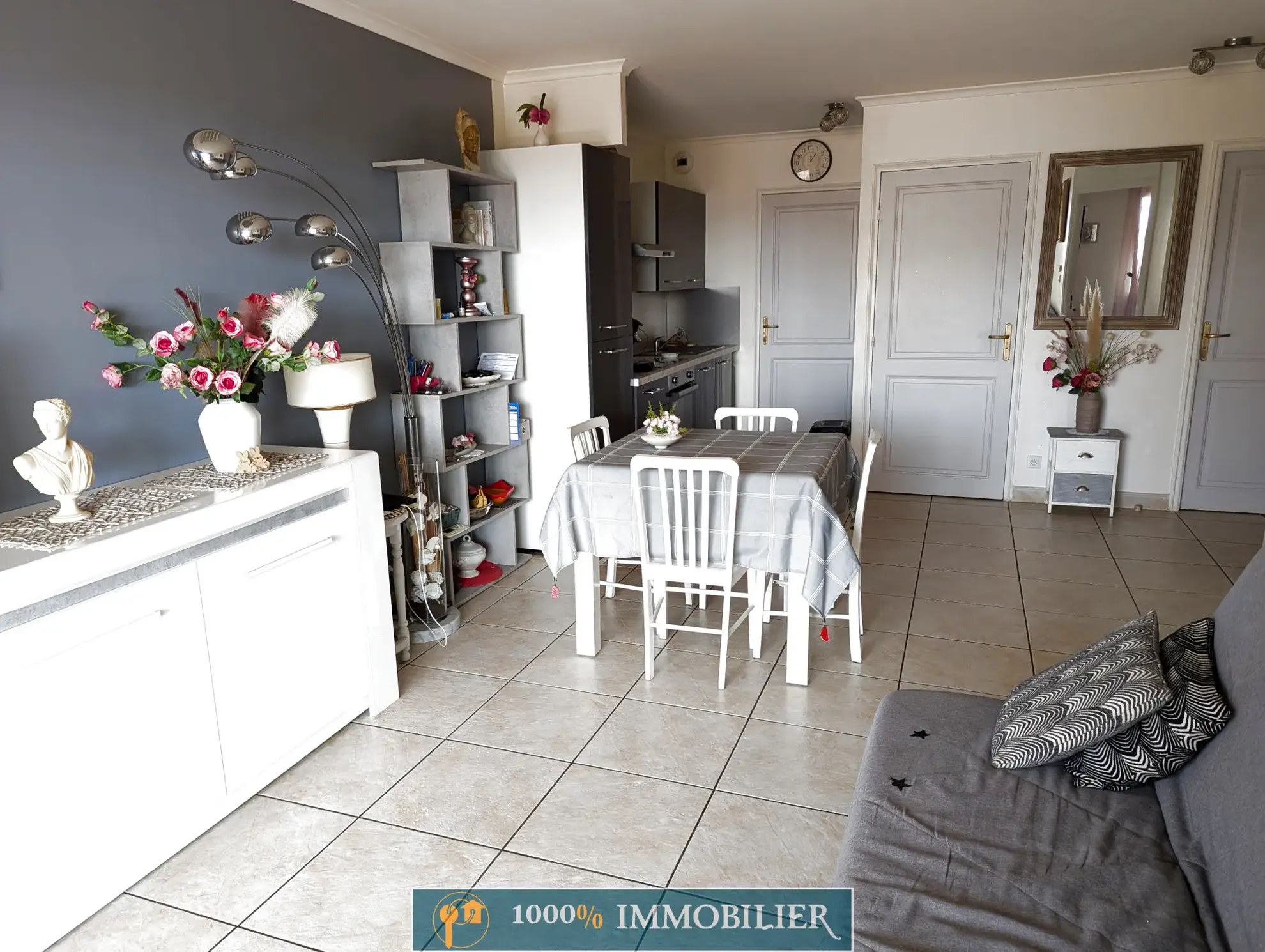 Appartement T2 de 41 m² avec terrasse et parking à Valras-Plage 