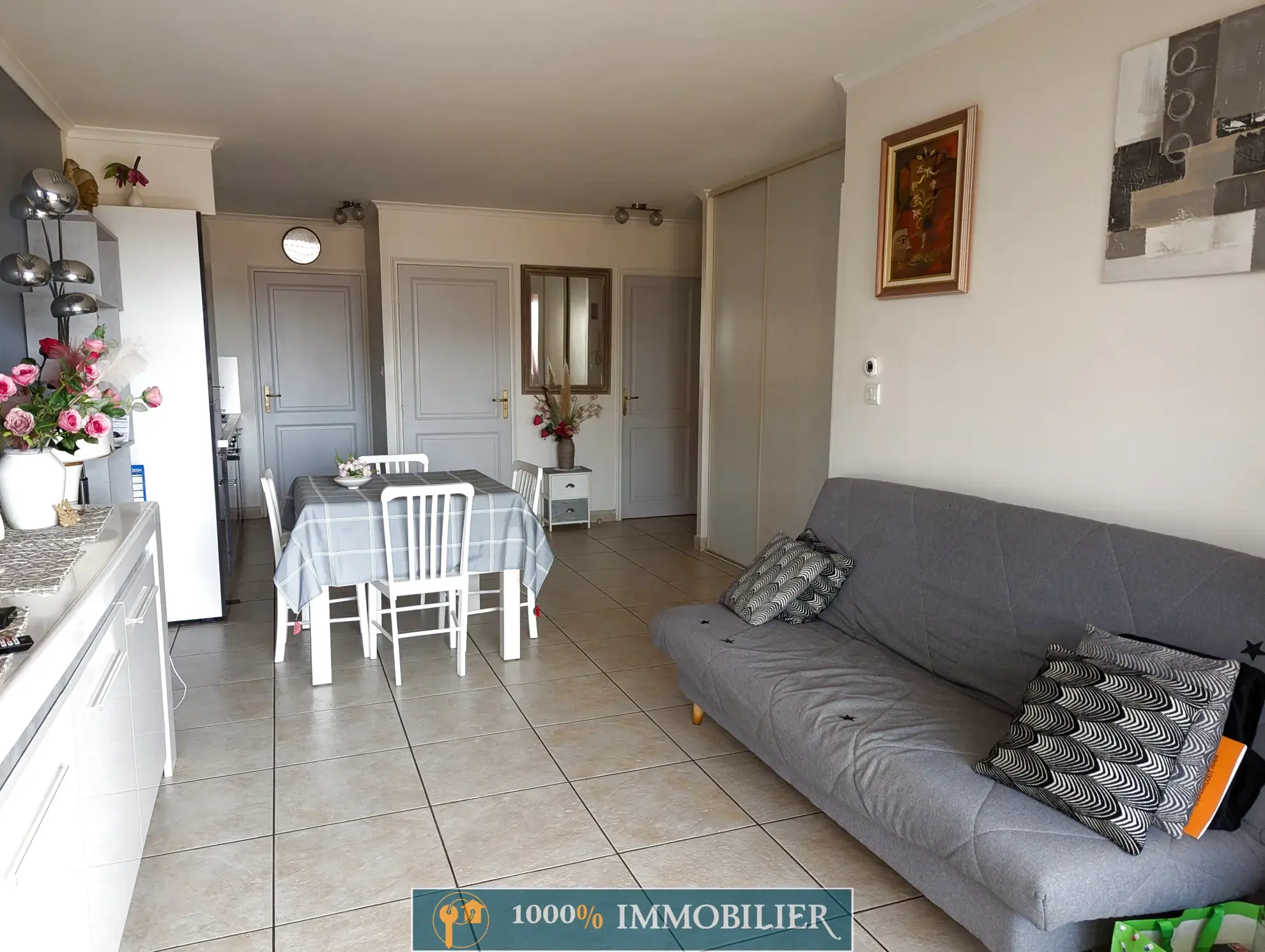 Appartement T2 de 41 m² avec terrasse et parking à Valras-Plage 