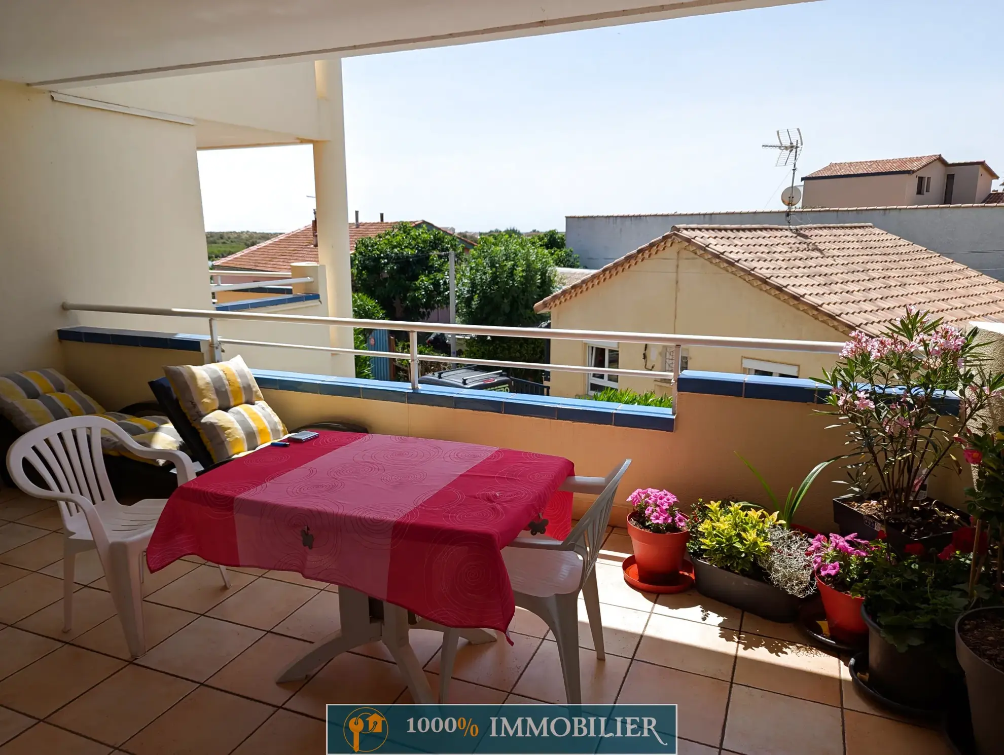 Appartement T2 de 41 m² avec terrasse et parking à Valras-Plage 