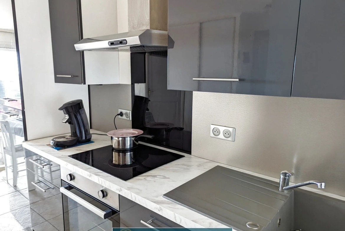 Appartement T2 de 41 m² avec terrasse et parking à Valras-Plage 