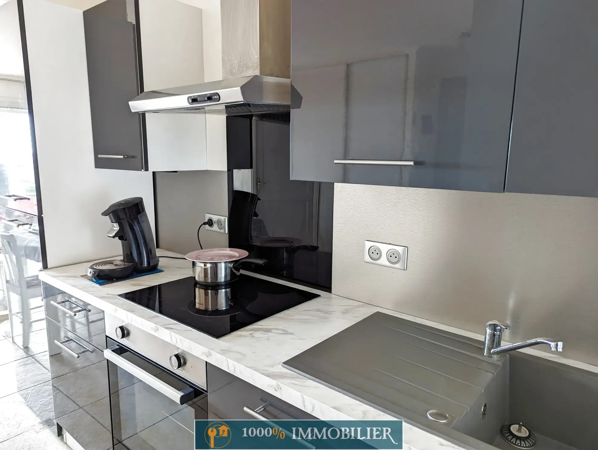Appartement T2 de 41 m² avec terrasse et parking à Valras-Plage 