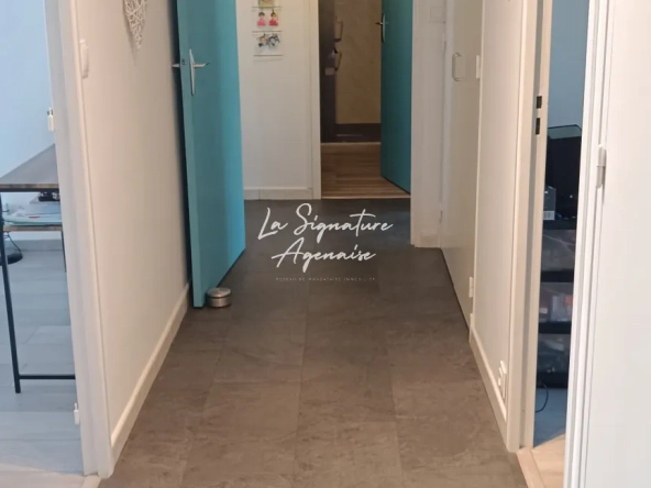 Appartement lumineux de 82m² avec balcon et parking au centre d'Agen 