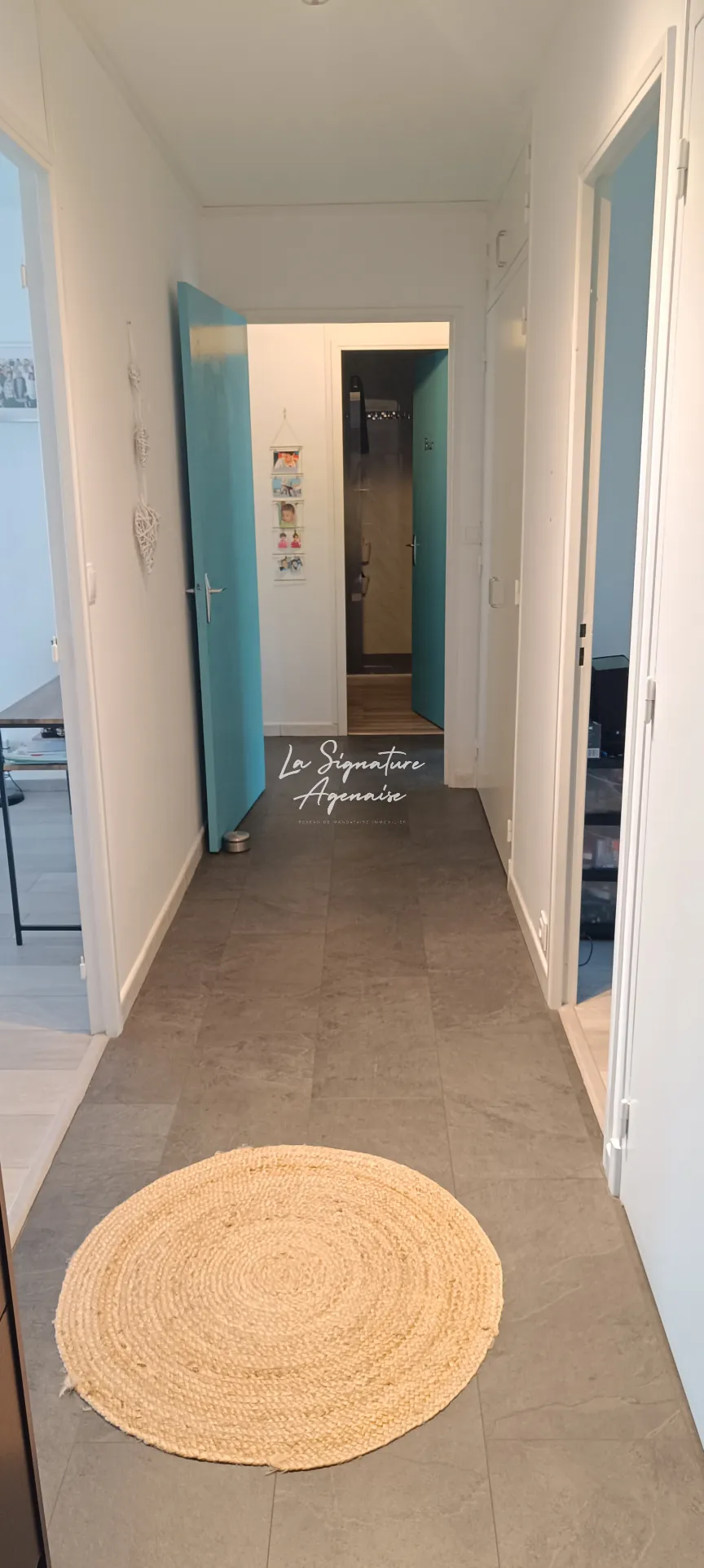 Appartement lumineux de 82m² avec balcon et parking au centre d'Agen 