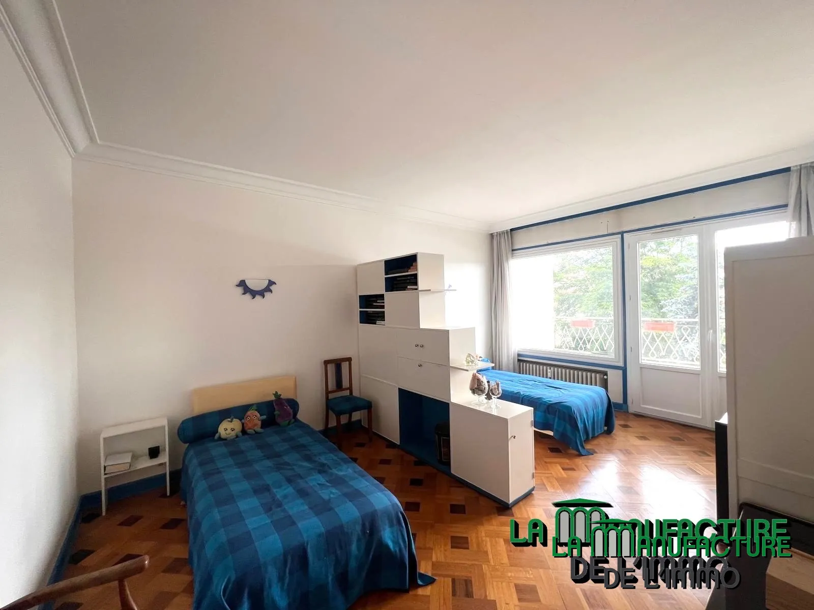 Appartement F5 lumineux avec balcons, cave et garage à Saint-Étienne Montieau 