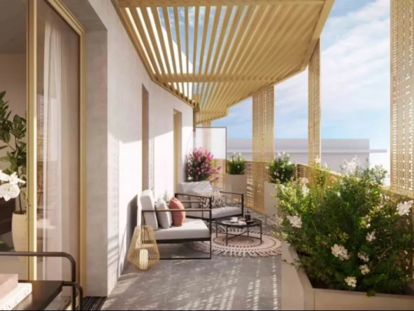 Appartement neuf T3 avec balcon à Tours, livraison 2025