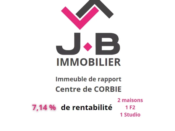 Immeuble de rapport à vendre à Corbie – Investissement locatif rentable