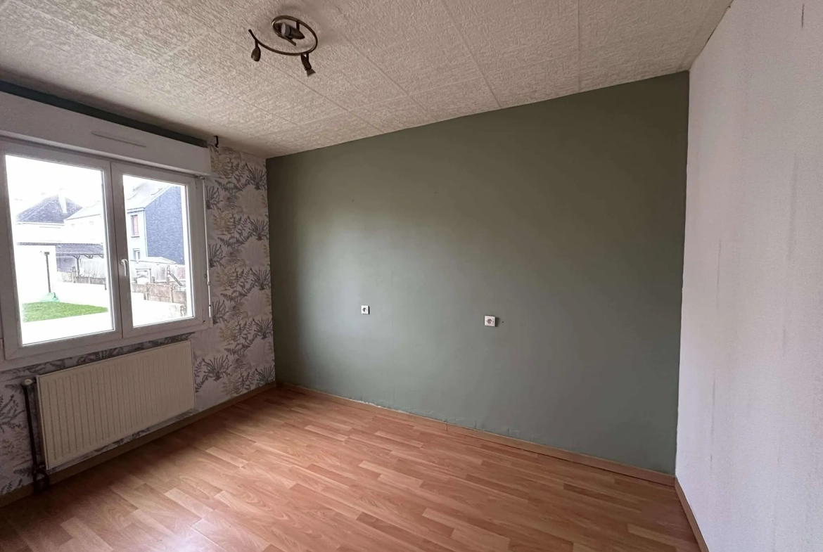 Maison à Baud avec 4 chambres, terrasse EST et sous-sol complet 