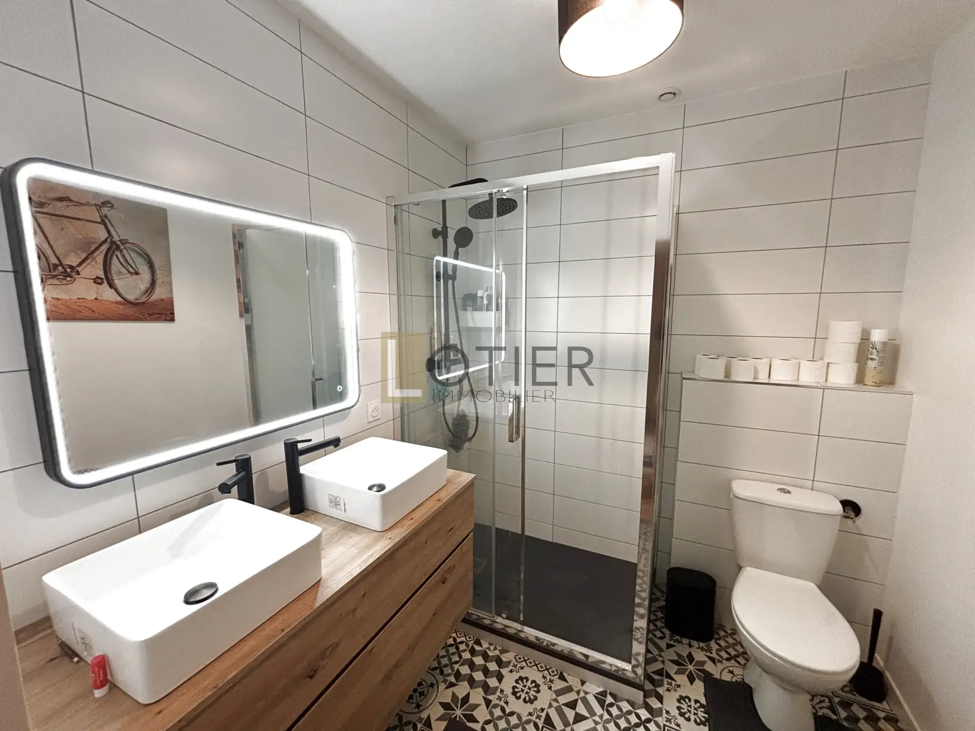 Appartement 2 pièces rénové à Brest en centre-ville avec cave 
