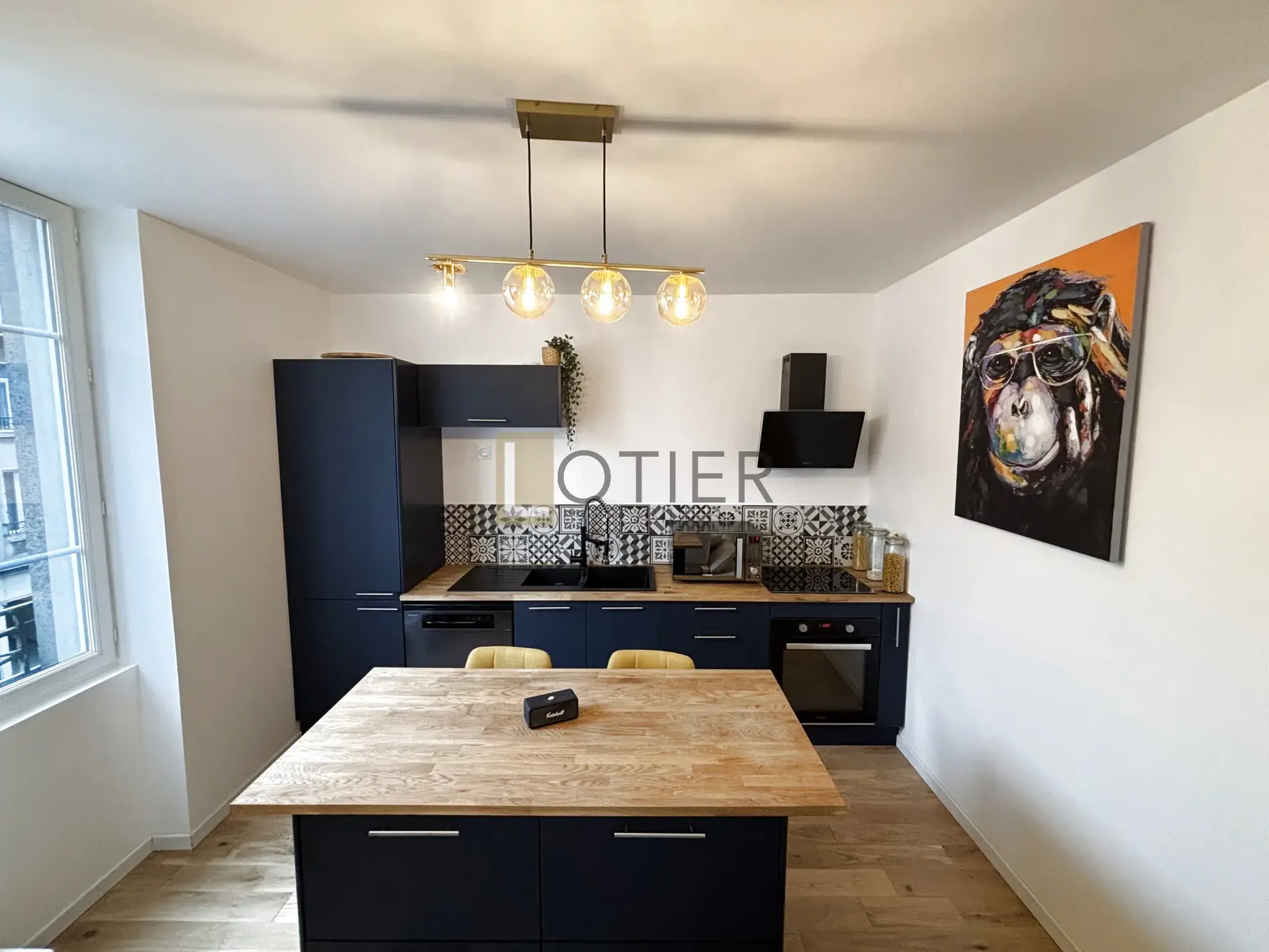 Appartement 2 pièces rénové à Brest en centre-ville avec cave 