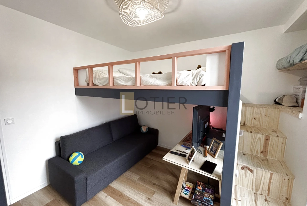 Appartement 2 pièces rénové à Brest en centre-ville avec cave 