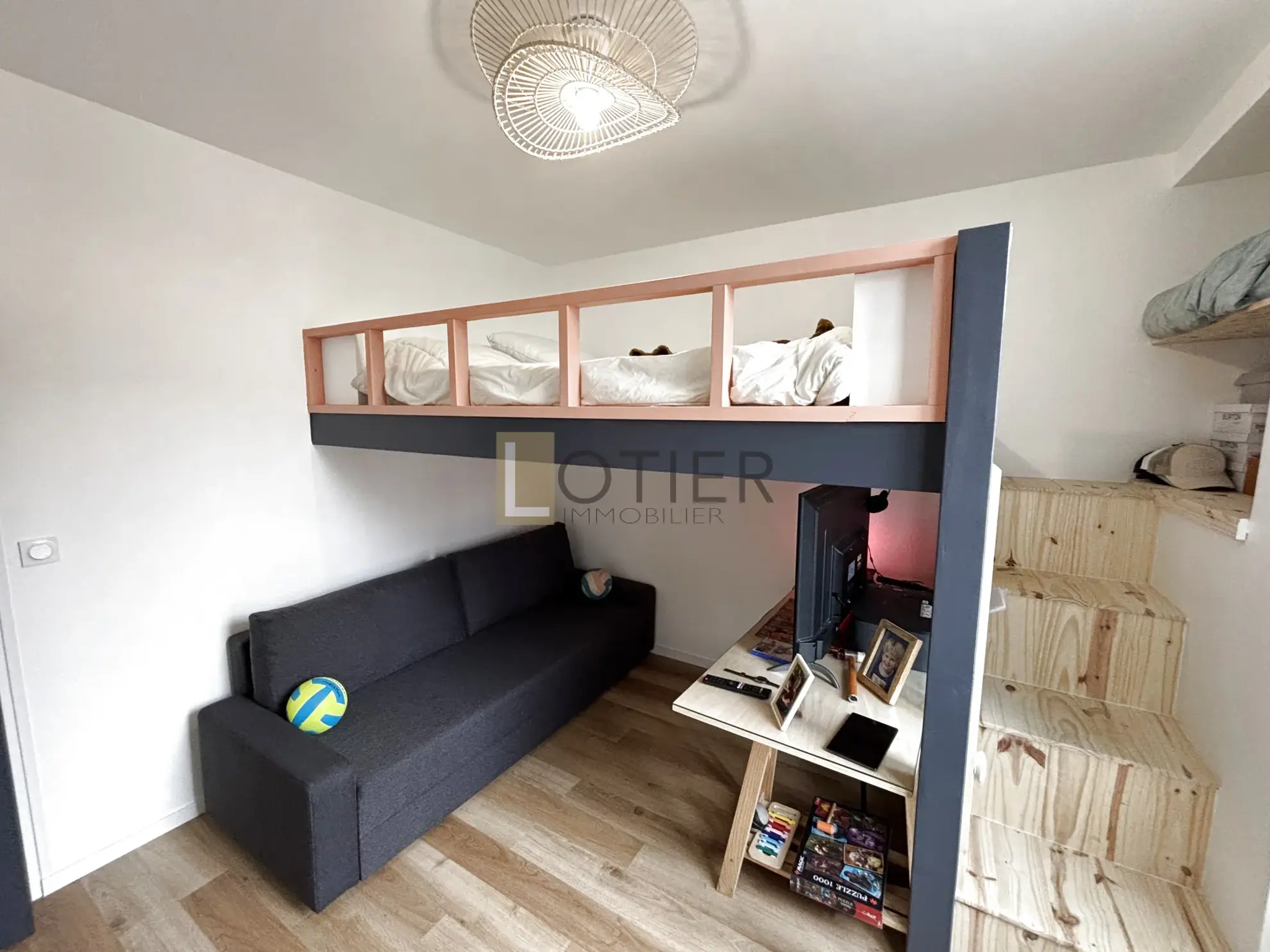 Appartement 2 pièces rénové à Brest en centre-ville avec cave 