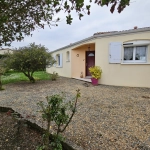 Maison plain-pied 3 chambres avec garage et jardin proche Niort