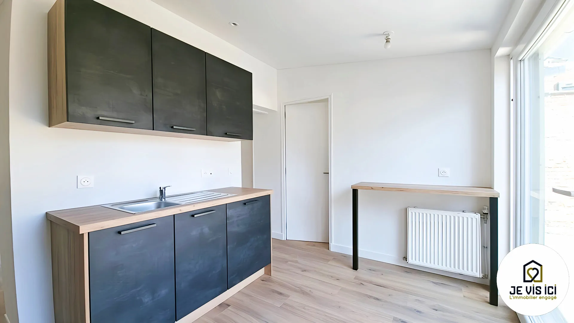 Maison flamande rénovée de 80 m² à Baisieux, moderne et lumineuse, prête à vivre 