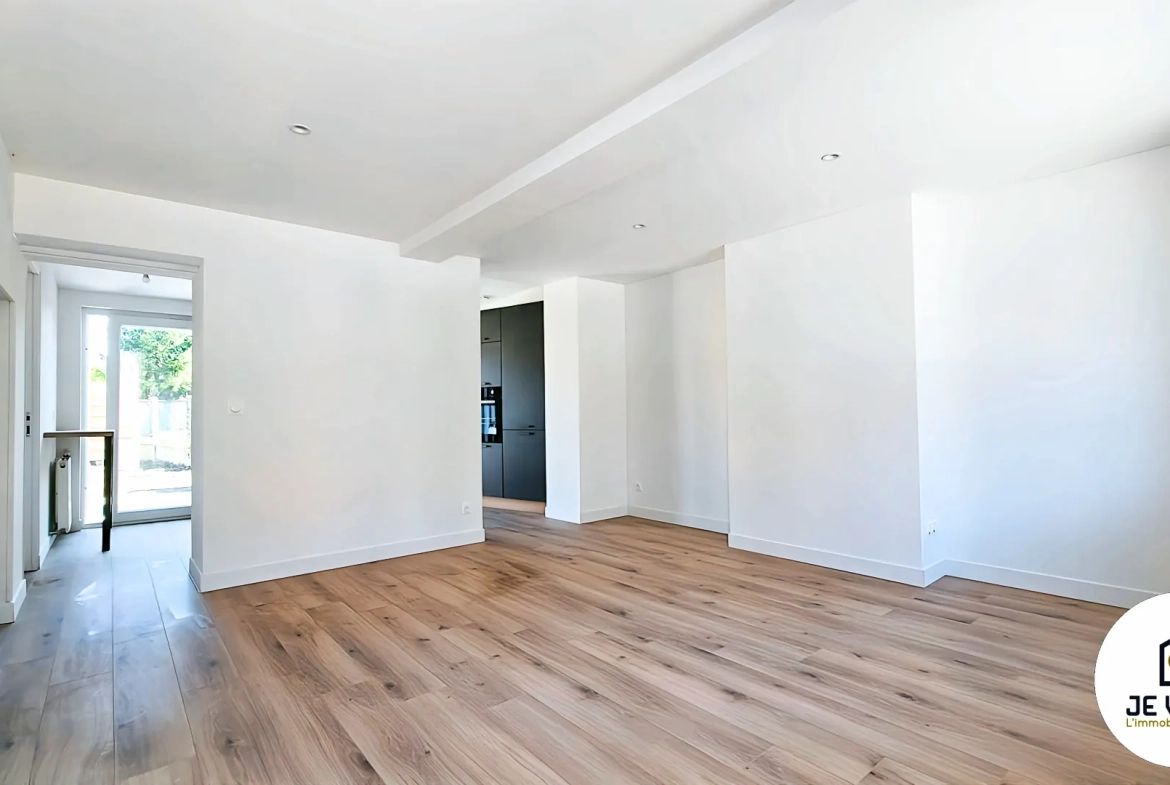 Maison flamande rénovée de 80 m² à Baisieux, moderne et lumineuse, prête à vivre 