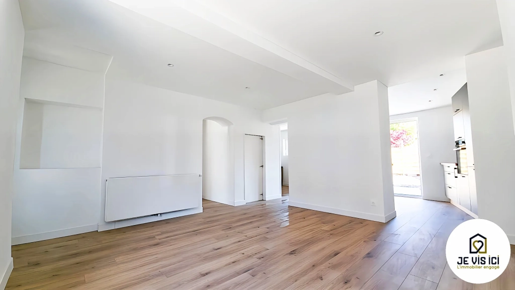 Maison flamande rénovée de 80 m² à Baisieux, moderne et lumineuse, prête à vivre