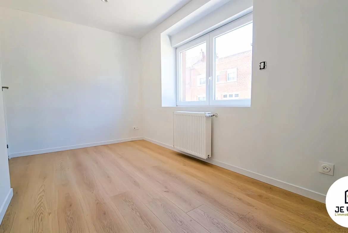 Maison flamande rénovée de 80 m² à Baisieux, moderne et lumineuse, prête à vivre 