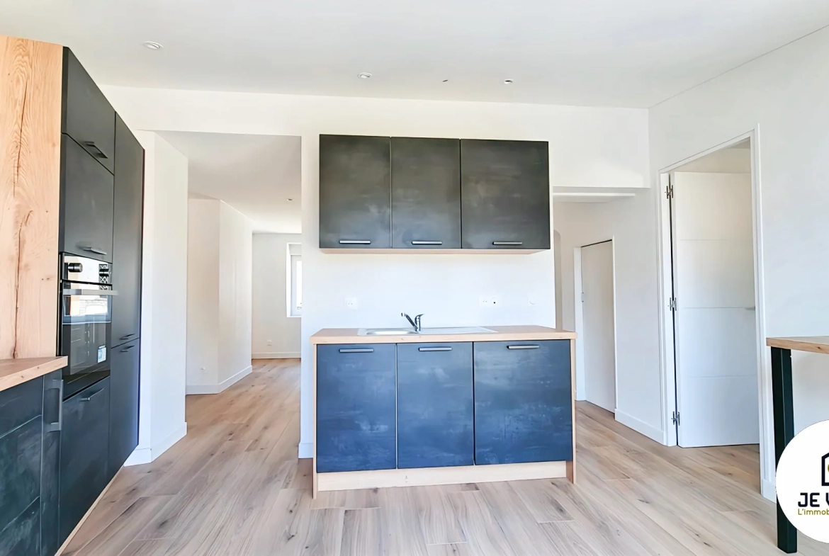 Maison flamande rénovée de 80 m² à Baisieux, moderne et lumineuse, prête à vivre 