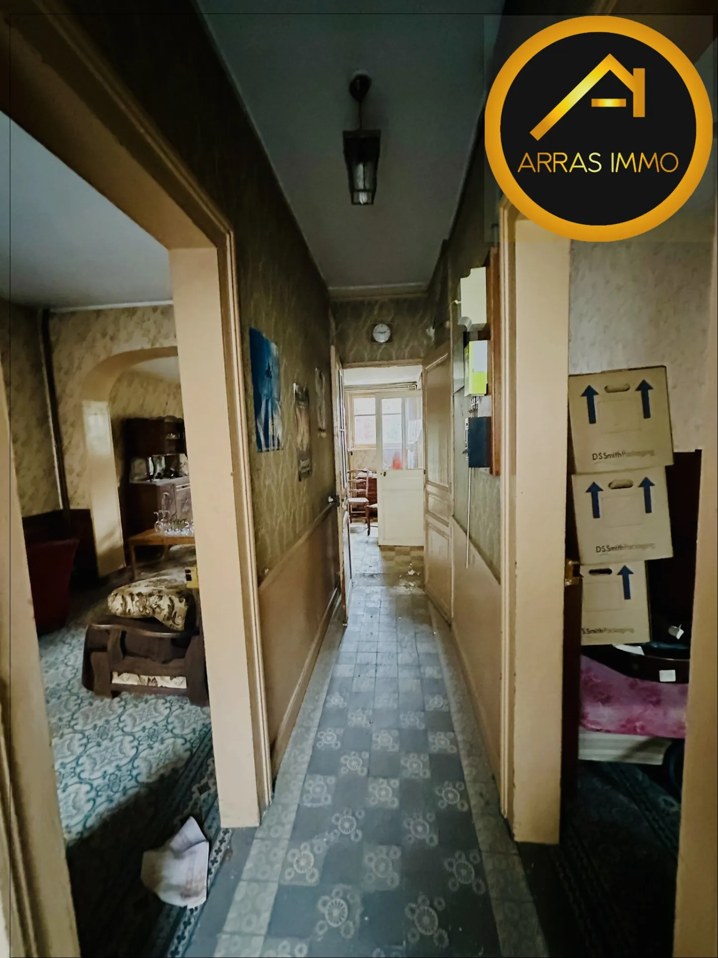 Maison de ville à vendre à Arras – potentiel de rénovation ou investissement immobilier 