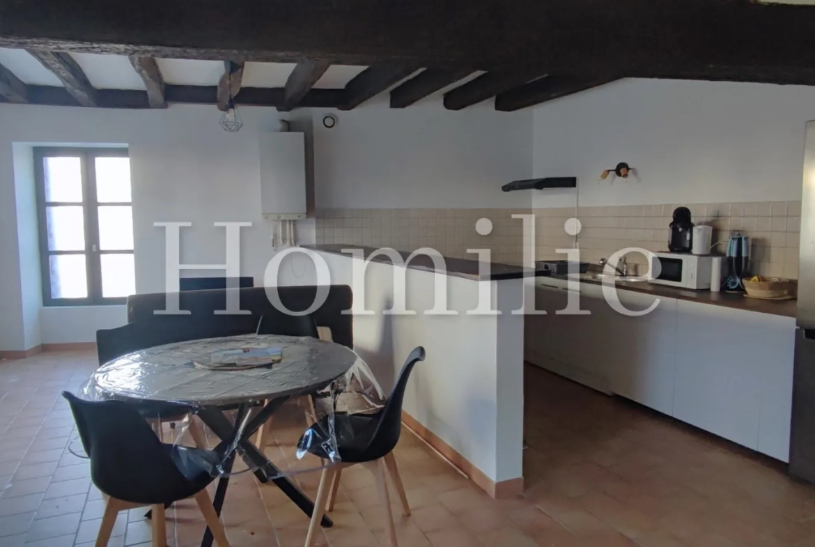 Appartement T3 de 85 m2 avec grenier aménageable près de Montrichard 