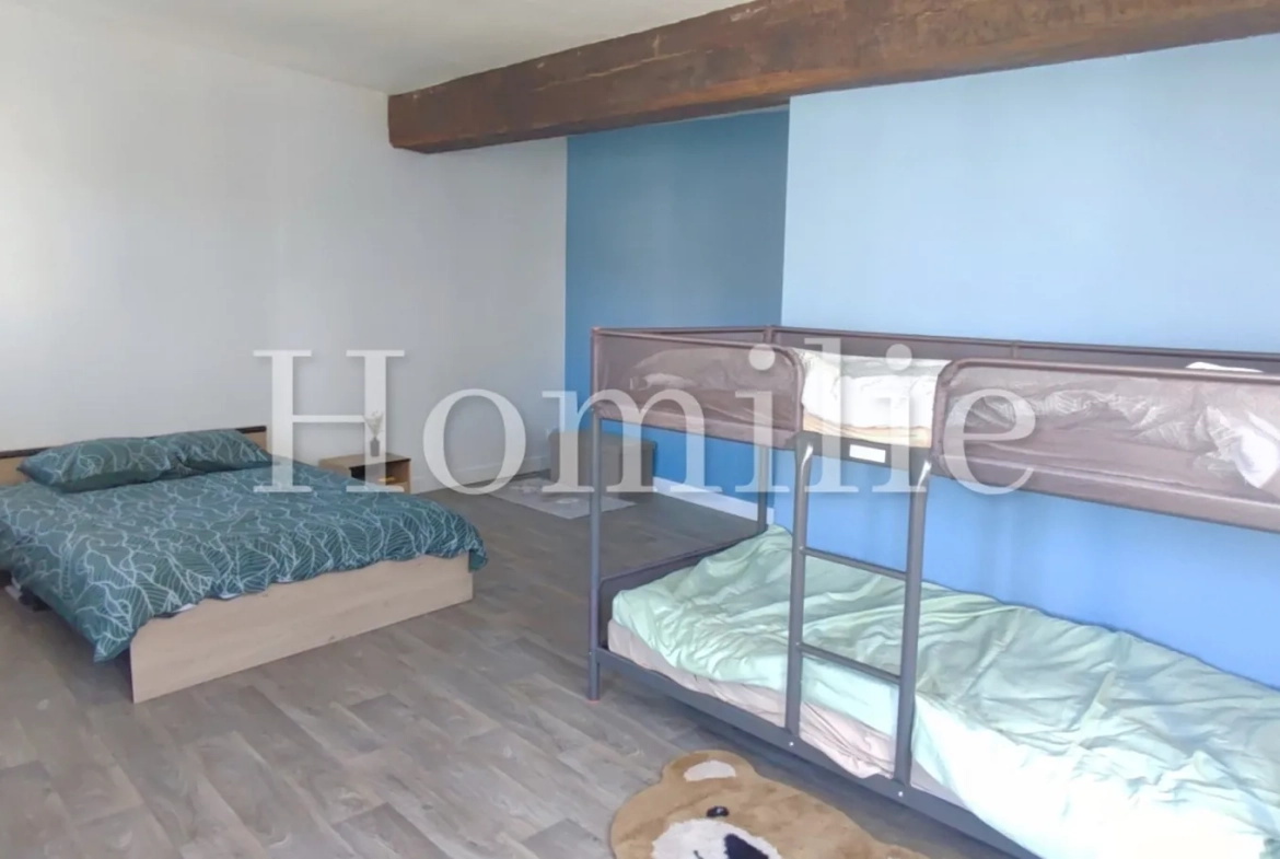 Appartement T3 de 85 m2 avec grenier aménageable près de Montrichard 