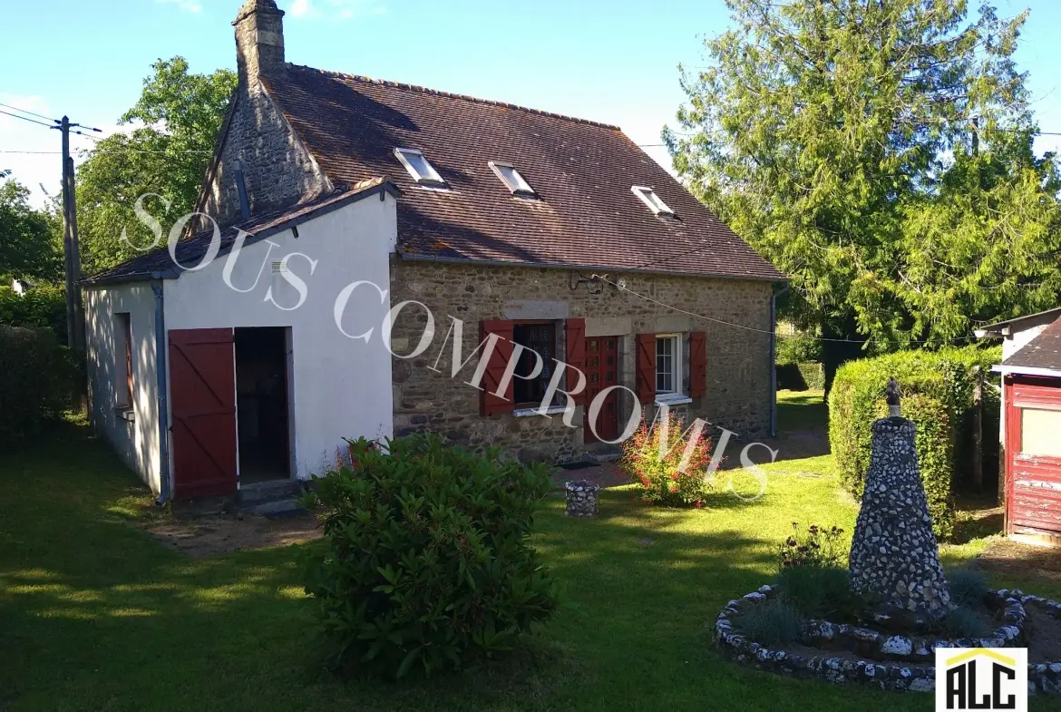 Maison de campagne de 113 m2 avec terrain de 3000 m2 près de la forêt de la Multonne 