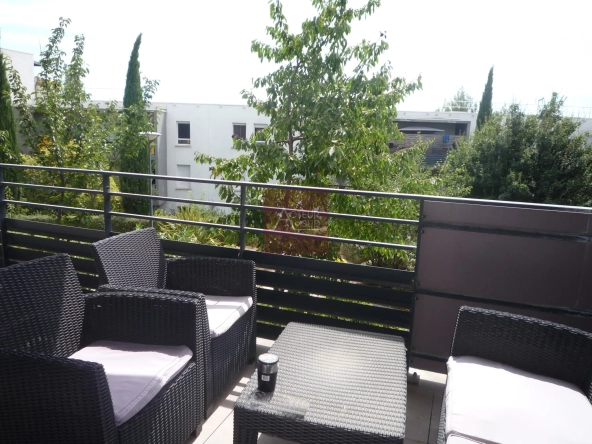 Appartement 2 pièces avec terrasse à Grabels – Résidence récente avec parking