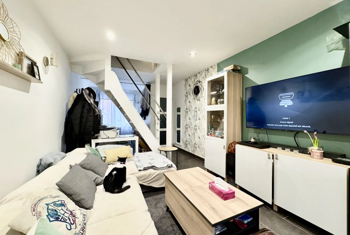 Maison 3 chambres avec jardin à Wattrelos secteur Laboureur 