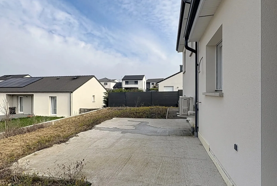Maison neuve à Sanry-sur-Nied de 80 m² avec garage et jardin 
